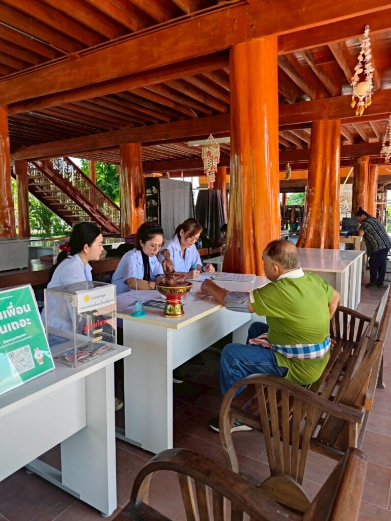 ออกหน่วยบริการ ณ บ้านน้ำจำ อ.สันกำแพง จ.เชียงใหม่ เมื่อวันที่ 4 พฤษภาคม 2568
